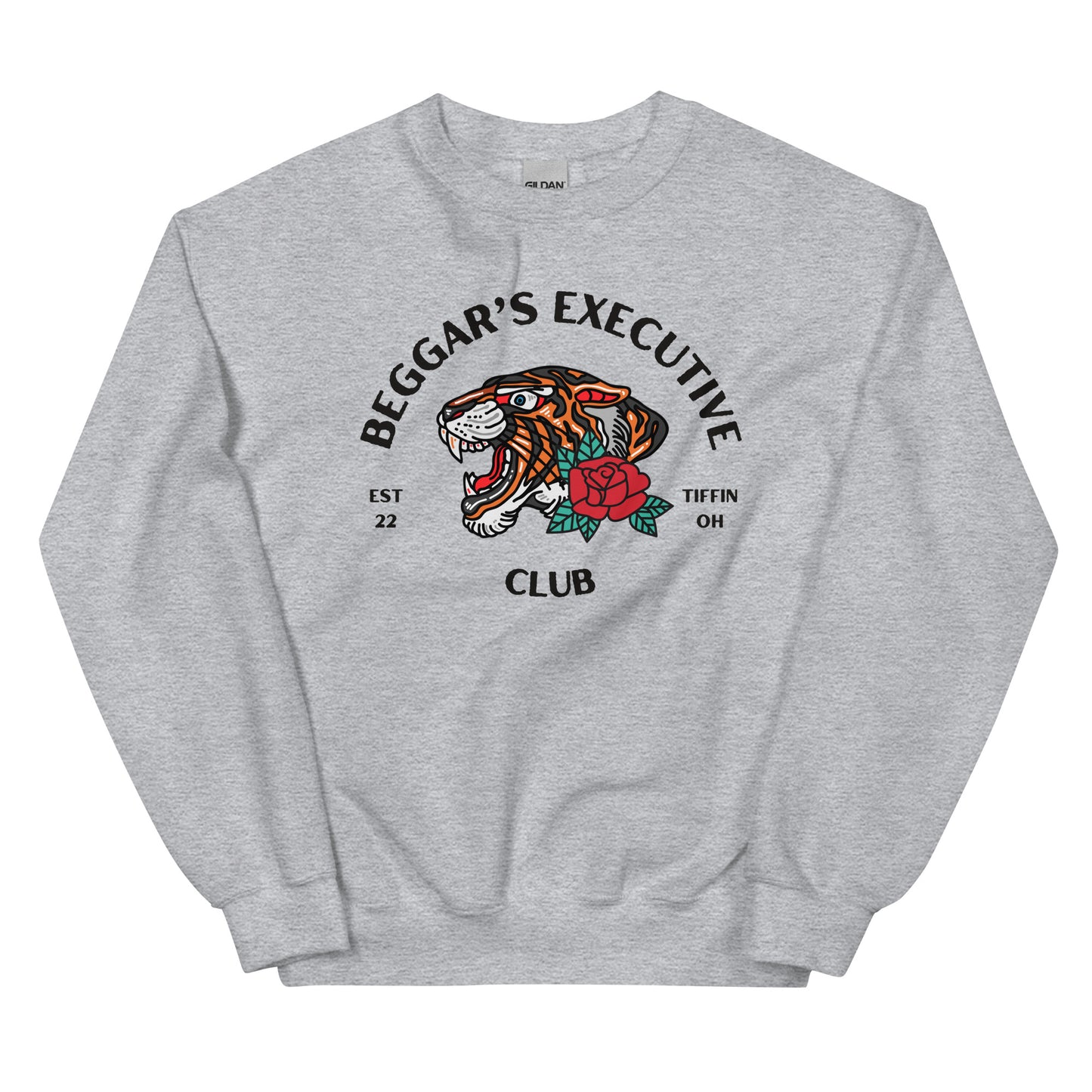 Tiger Head Crewneck